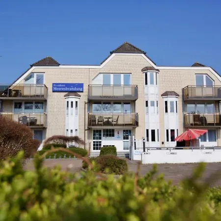 Residenz Meeresbrandung 8 Mit Meerblick Vom Balkon, Einbaukueche ,2 X Tv In Duhnen Κουξχάφεν